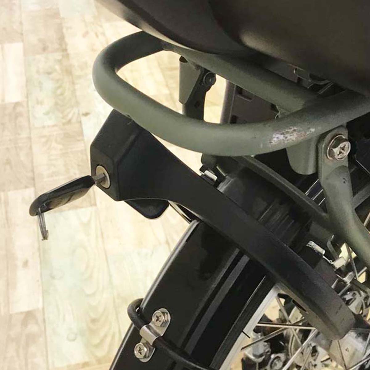 中古電動自転車 パナソニック ギュット クルーム DX カーキ 20インチ KA065