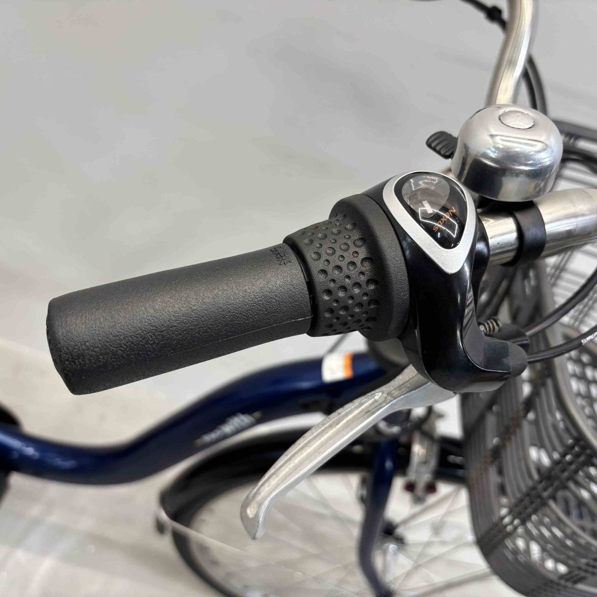 中古電動自転車 ヤマハ PAS ウィズ ブルー 26インチ YJ124