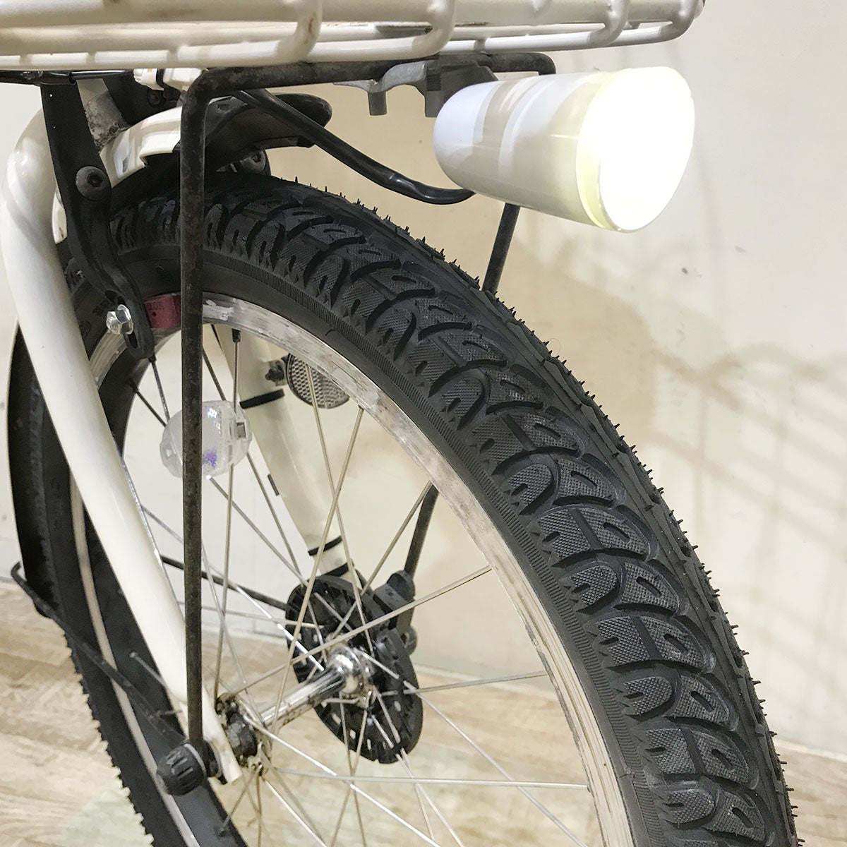 中古電動自転車 ブリヂストン bikke 2 e ビッケ ツー イー ホワイト20インチ KF090