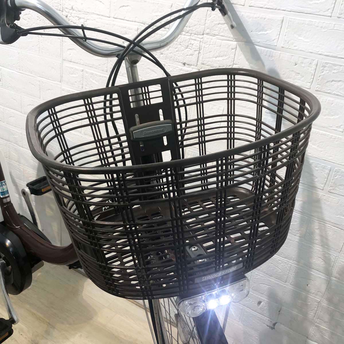 中古電動自転車 ブリヂストン アシスタ ブラウン 26インチ YG096