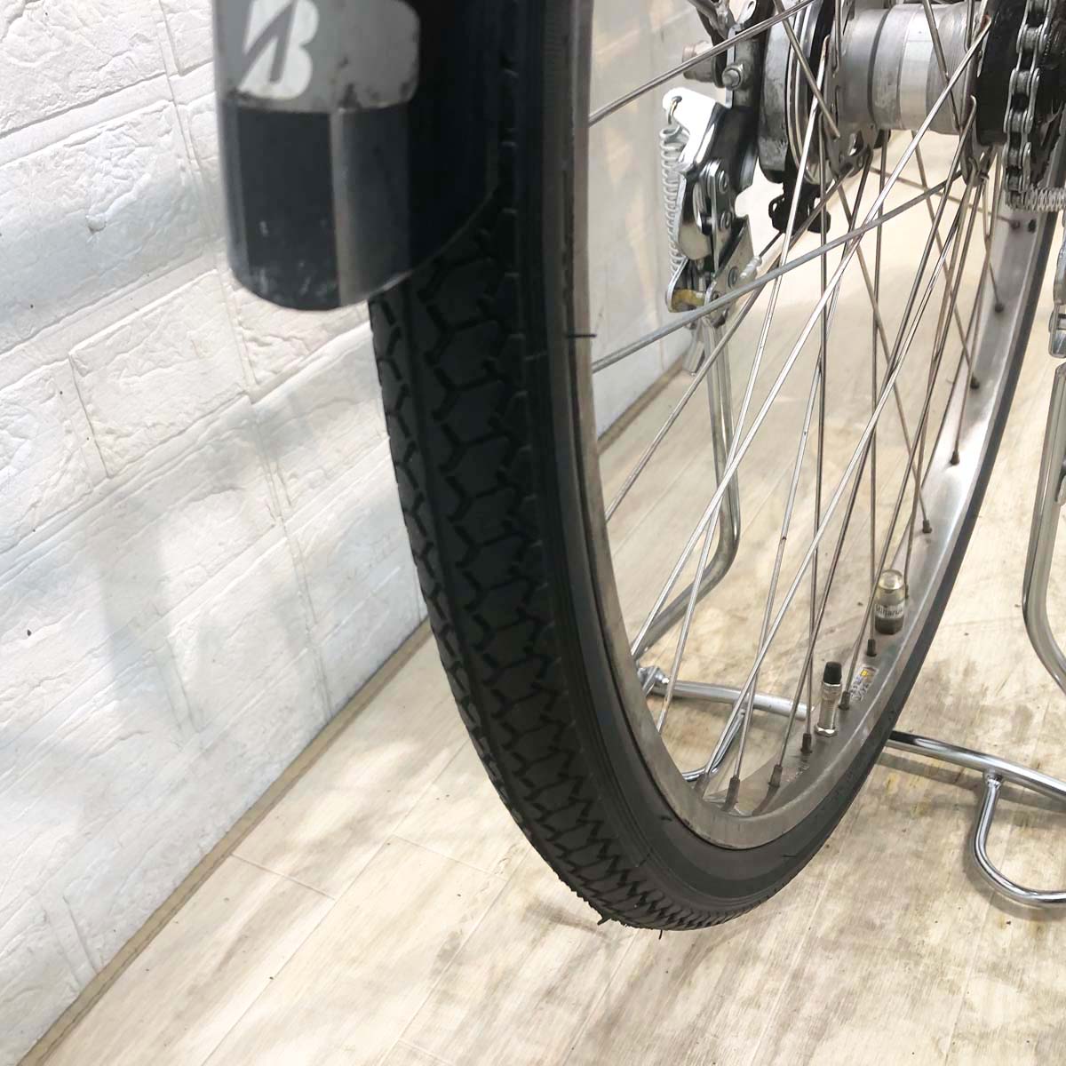 ブリヂストン アシスタ ブラウン 26インチ YG096 【中古車】