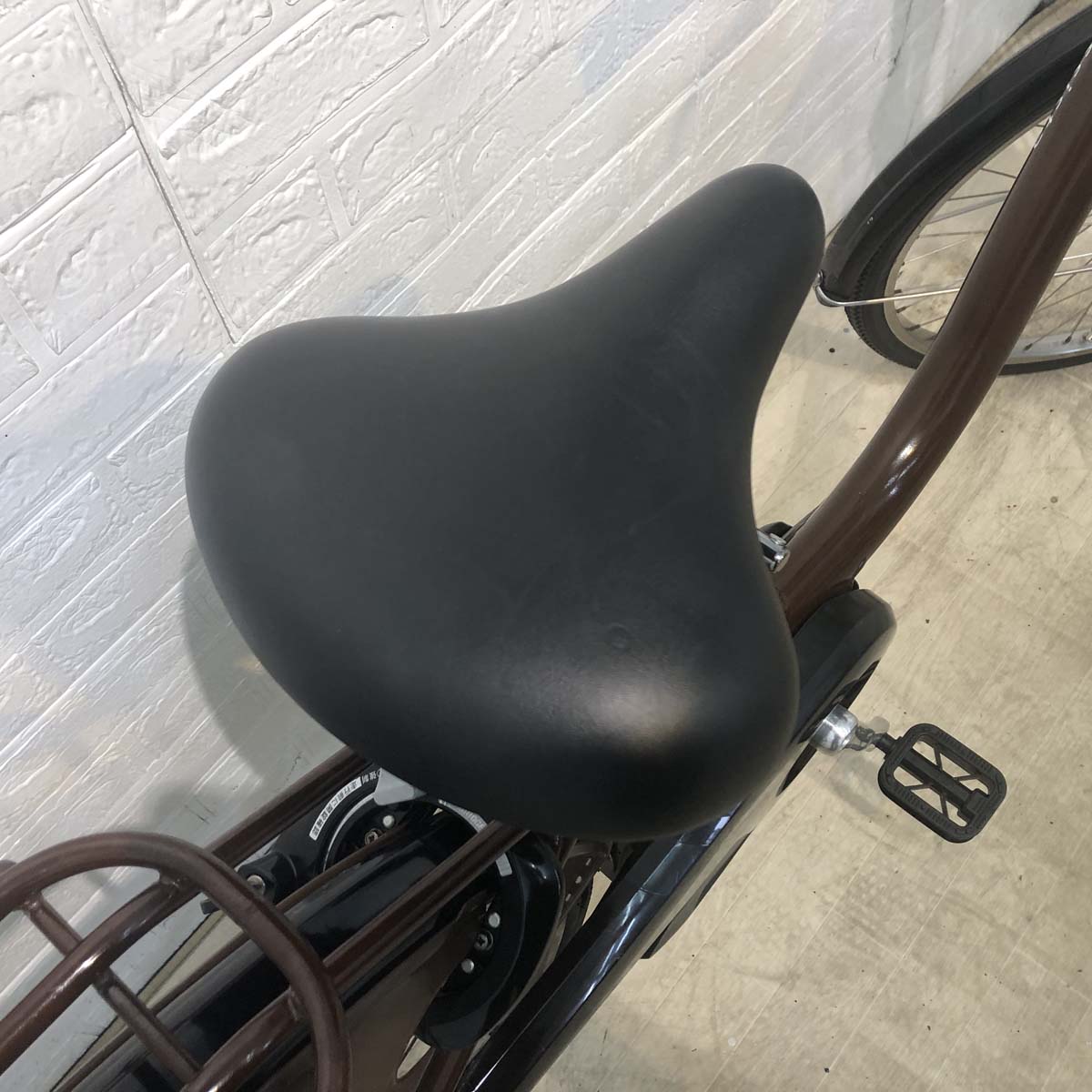 中古電動自転車 ブリヂストン アシスタ ブラウン 26インチ YG096