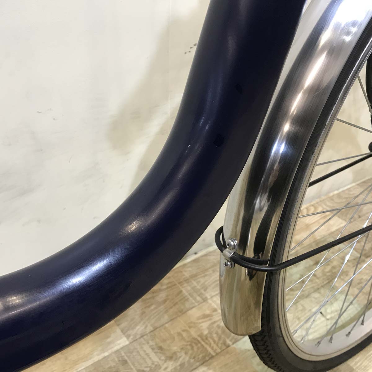 中古電動自転車  ヤマハ PAS Cheer パス チア ネイビー 26インチ KA067