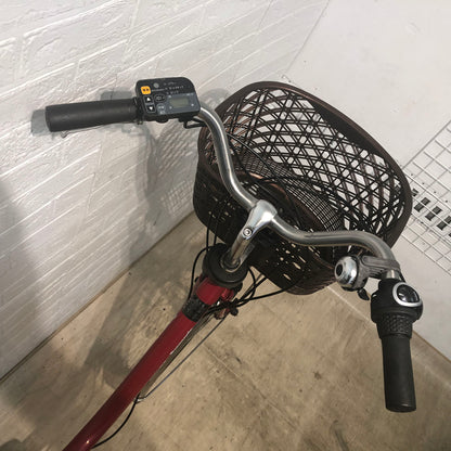 新品バッテリー パナソニック ビビ DX レッド 26インチ YU083 【中古車】