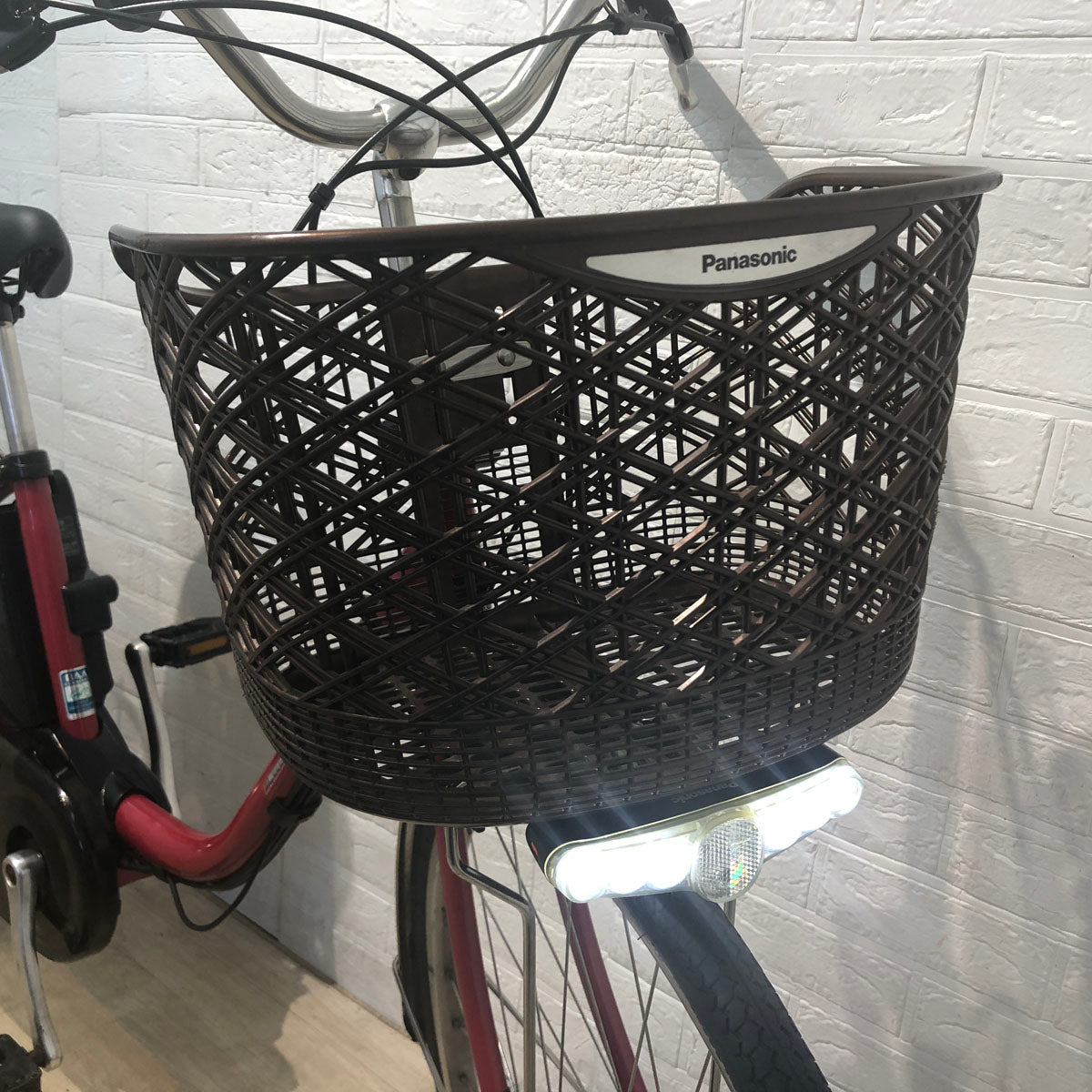 新品バッテリー パナソニック ビビ DX レッド 26インチ YU083 【中古車】