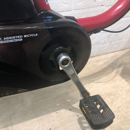 新品バッテリー パナソニック ビビ DX レッド 26インチ YU083 【中古車】