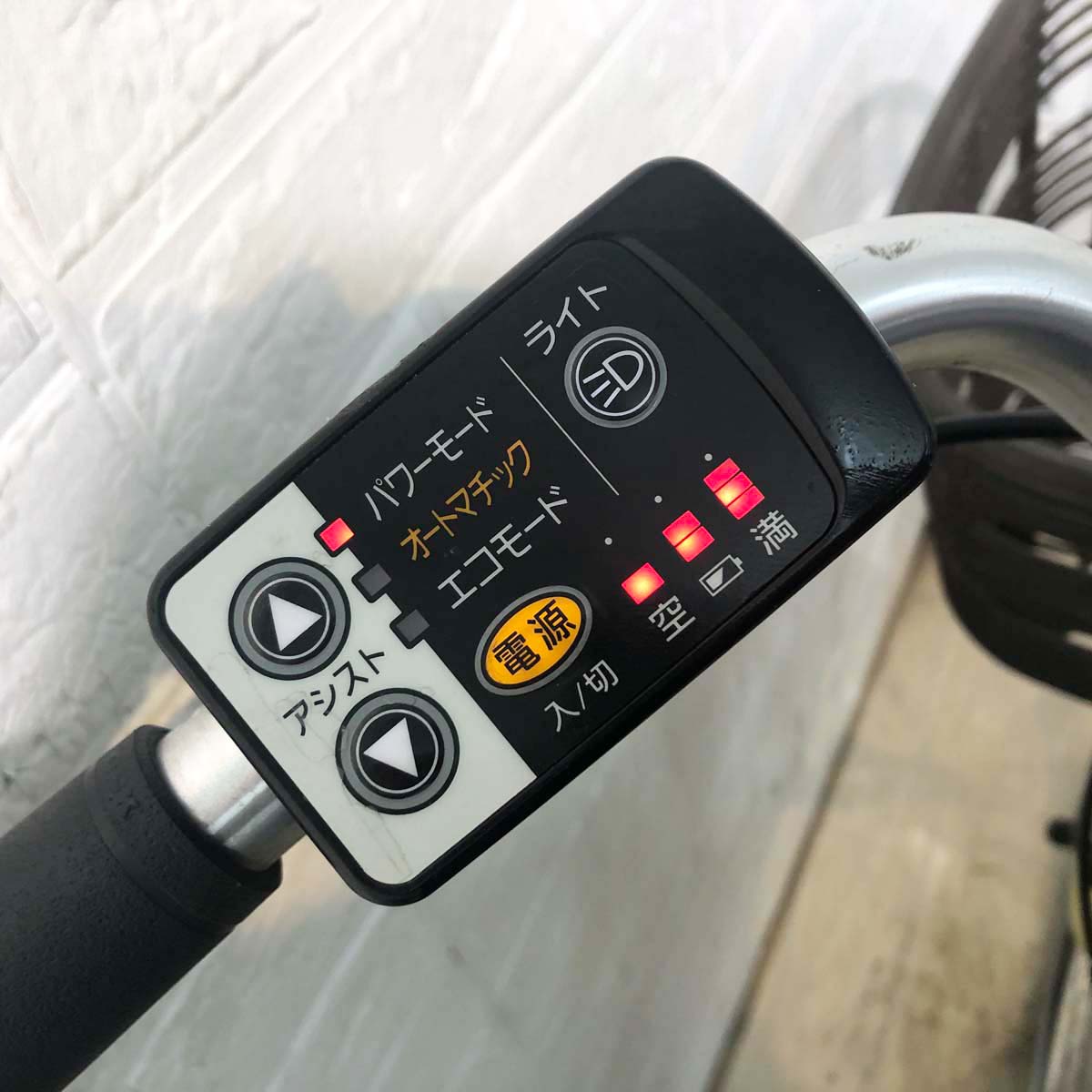 中古電動自転車 ブリヂストン アシスタベーシック イエロー 26インチ YG097