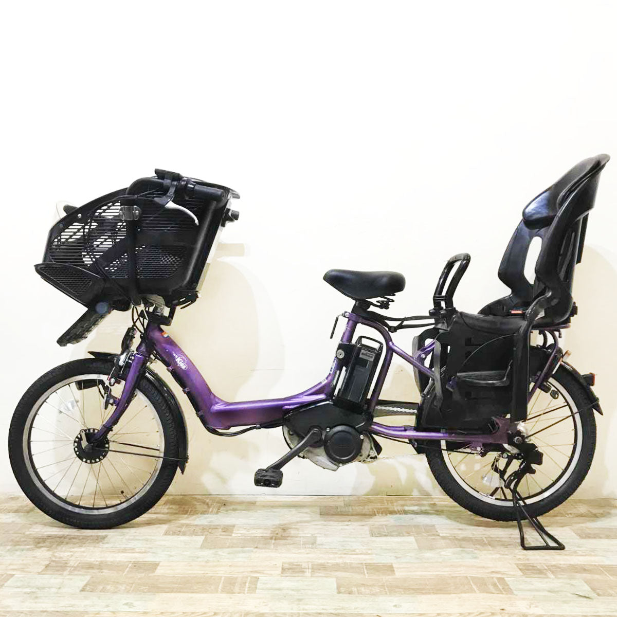 ヤマハ PAS Kiss mini パス キッス ミニ パープル 20インチ KR078【中古車】