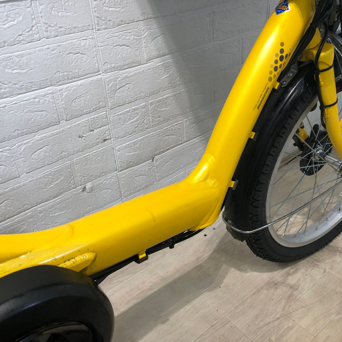 中古電動自転車 ブリヂストン アンジェリーノ プティット e イエロー