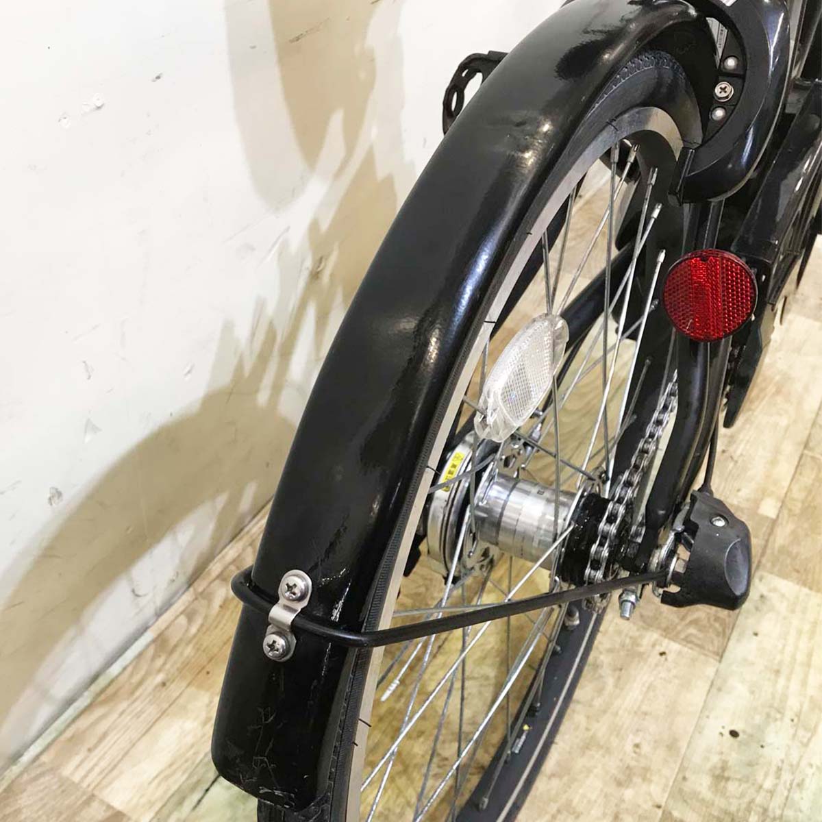 中古電動自転車 ブリヂストン リアルストリーム ミニ ブラック 20インチ KA068