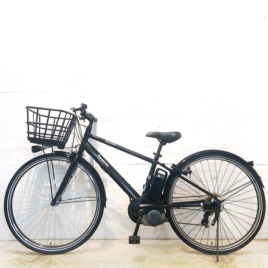 中古電動自転車 パナソニック ベロスター ブラック 700×38C YG098