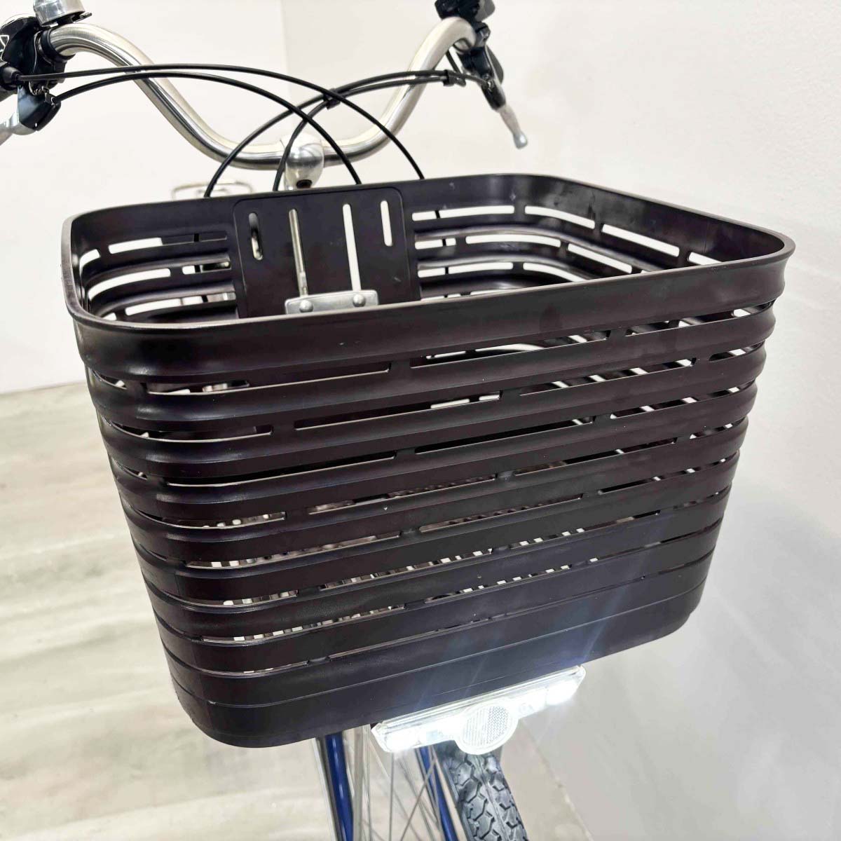 中古電動自転車 パナソニック ビビDX ブルー 26インチ YJ117