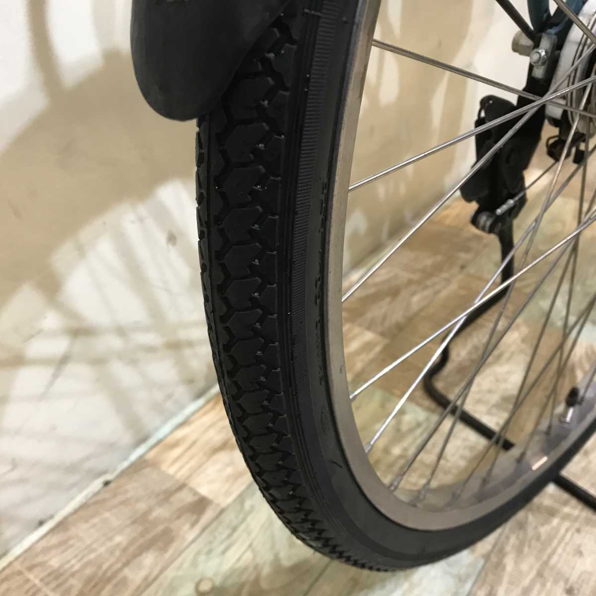 ブリヂストン アシスタ ポルク ブルー 26インチ KR079 【中古車】