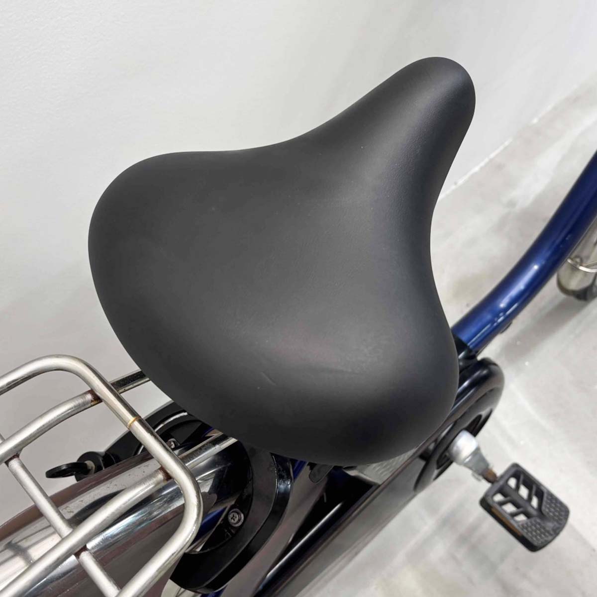 中古電動自転車 パナソニック ビビDX ブルー 26インチ YJ117