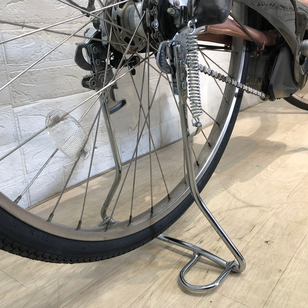 中古電動自転車 ブリヂストン アシスタ DX ピンクゴールド 26インチ YB055