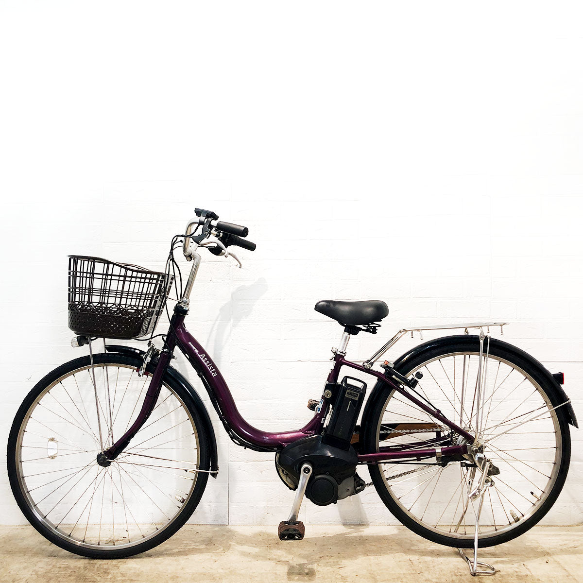 ブリヂストン アシスタ DX パープル 26インチ YP077 【中古車】