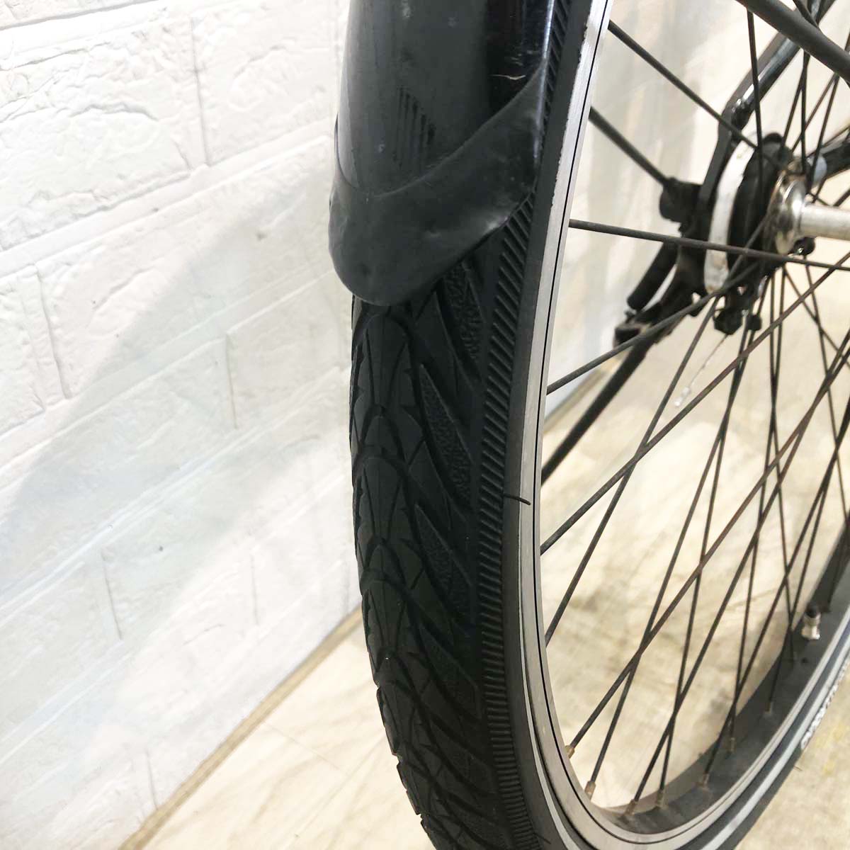 中古電動自転車 パナソニック ベロスター ブラック 700×38C YG098