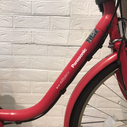 パナソニック ビビ DX レッド 26インチ YU085 【中古車】
