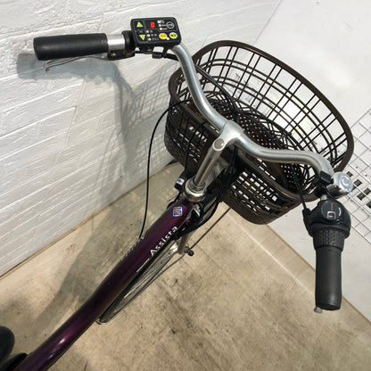 ブリヂストン アシスタ DX パープル 26インチ YP077 【中古車】