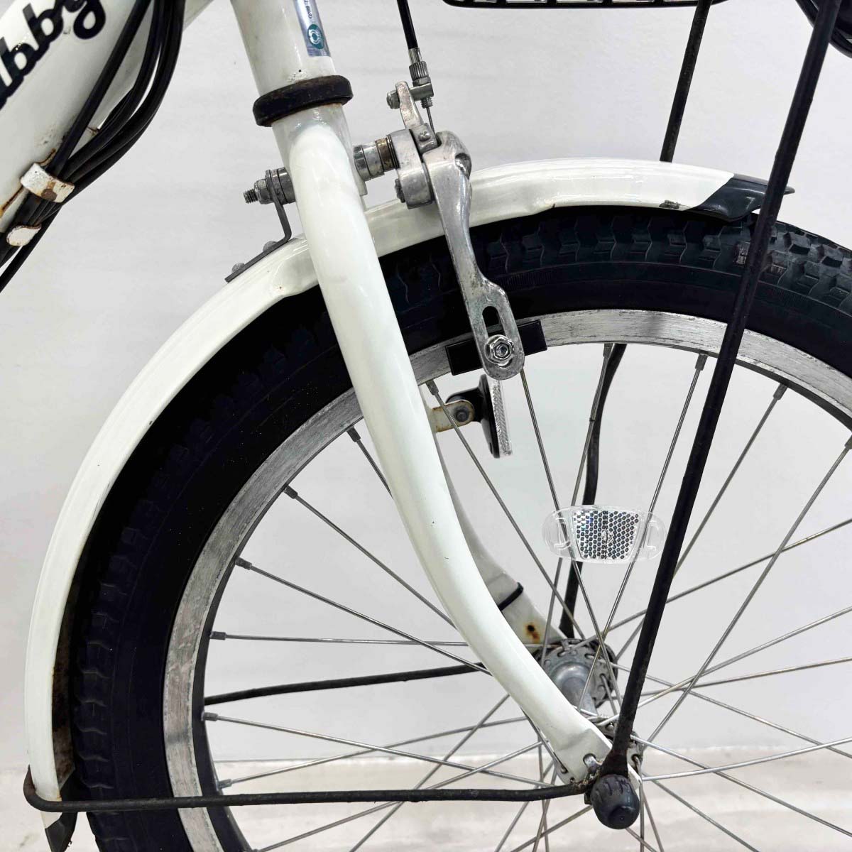中古電動自転車 ヤマハ PAS バビーXL ホワイト 20インチ YJ118