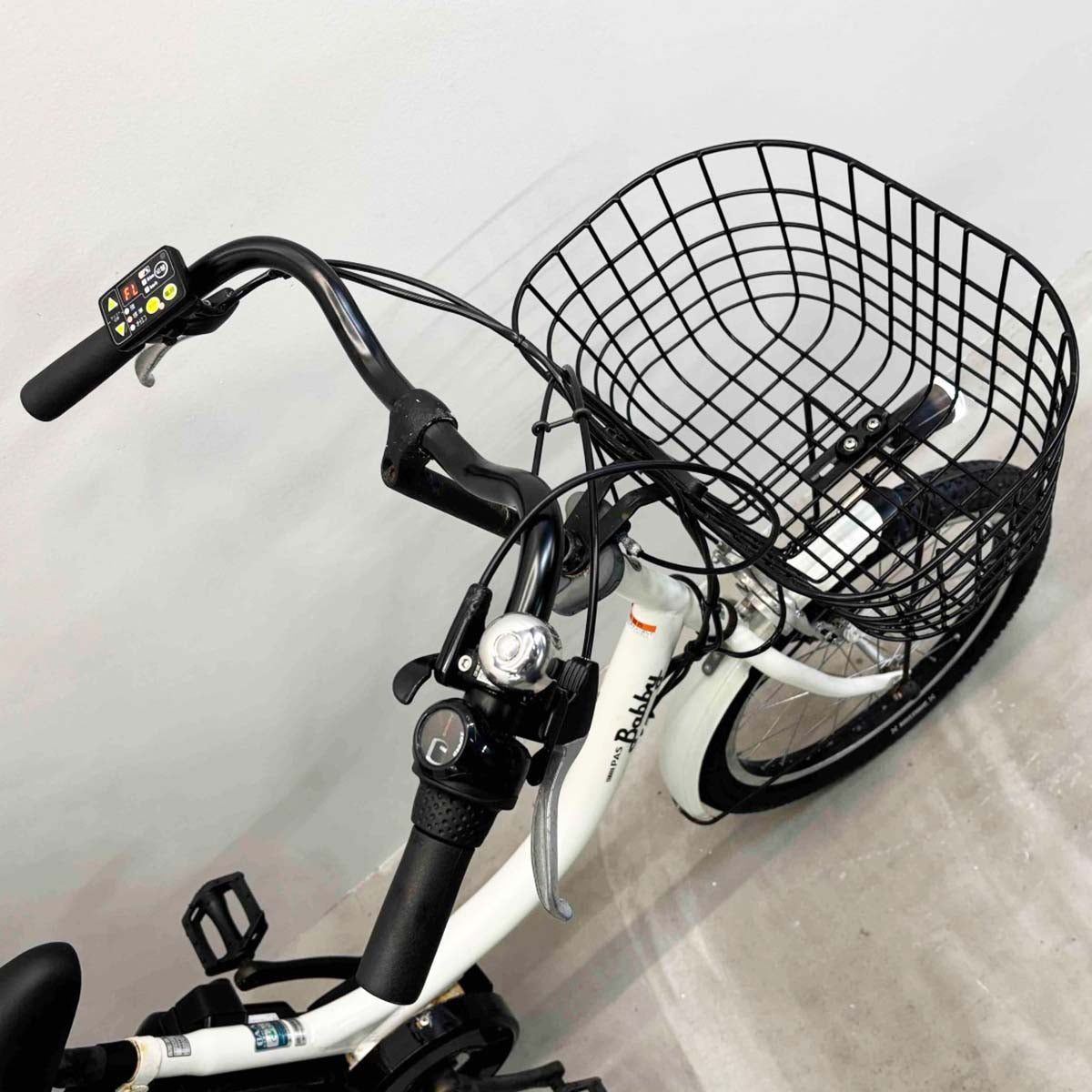 中古電動自転車 ヤマハ PAS バビーXL ホワイト 20インチ YJ118