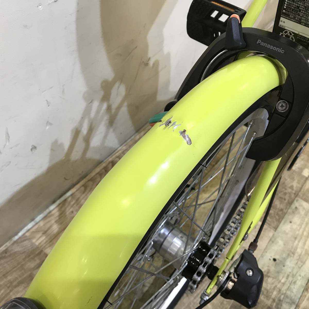 中古電動自転車 パナソニック シュガードロップ グリーン 20インチ KA069