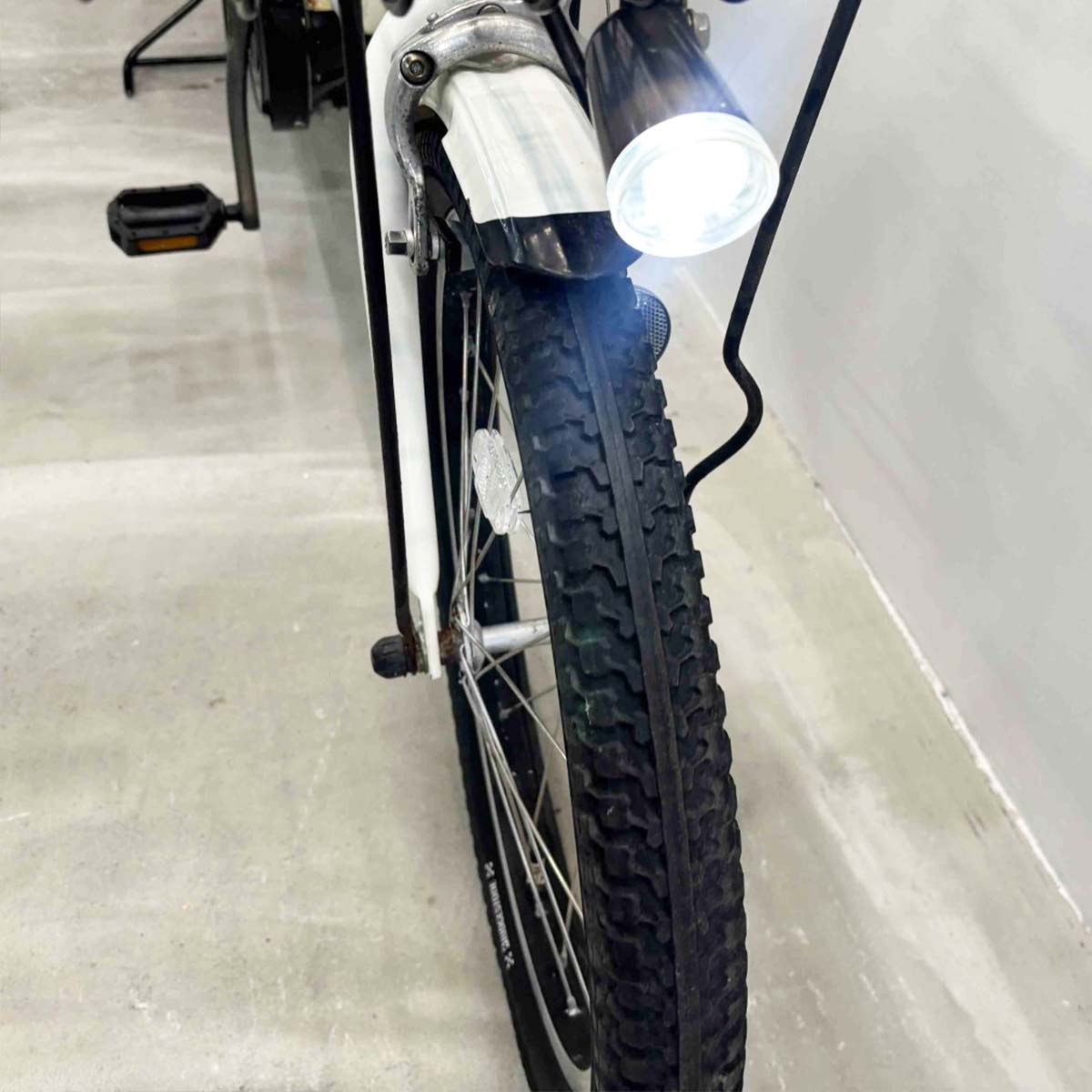 中古電動自転車 ヤマハ PAS バビーXL ホワイト 20インチ YJ118