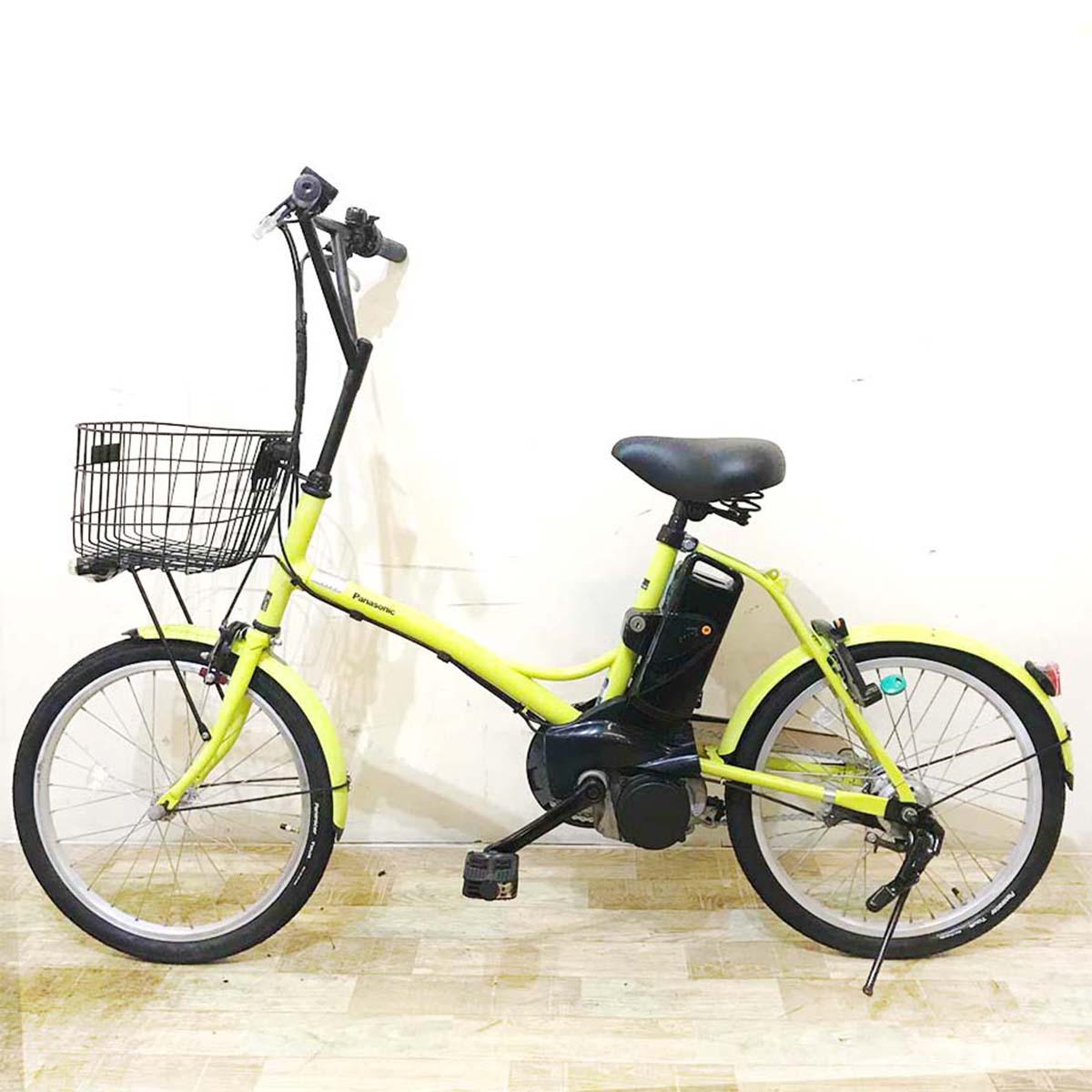 中古電動自転車 パナソニック シュガードロップ グリーン 20インチ KA069