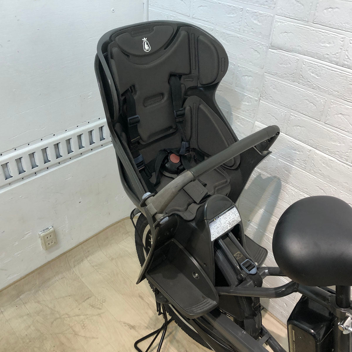 中古電動自転車 ブリヂストン bikke GRI ビッケ グリ グレー 前24×後20インチ YB060 