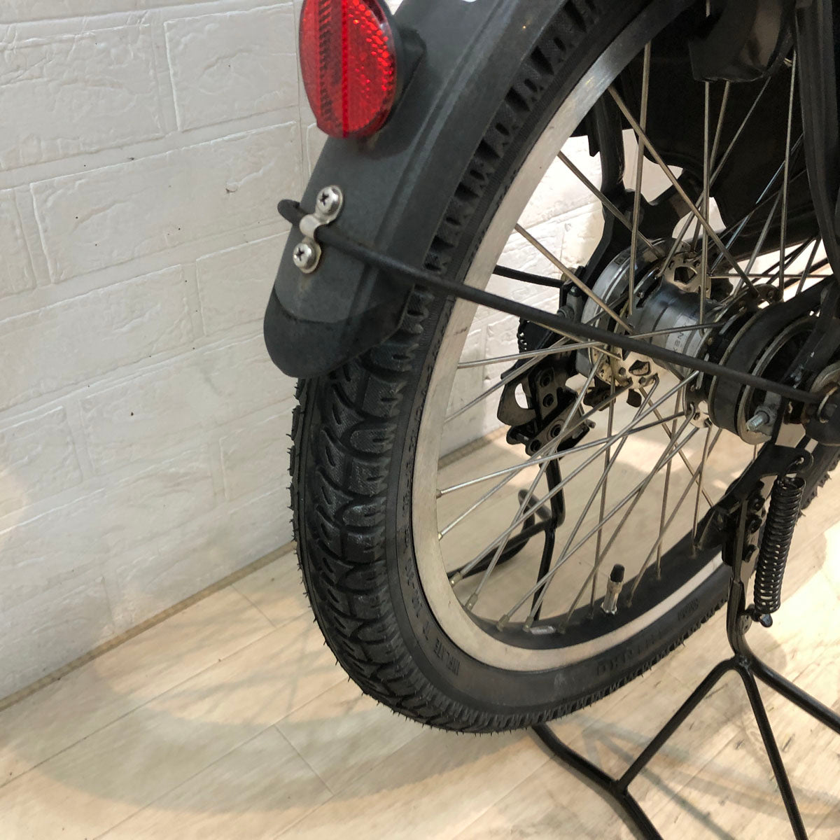 中古電動自転車 ブリヂストン bikke GRI ビッケ グリ グレー 前24×後20