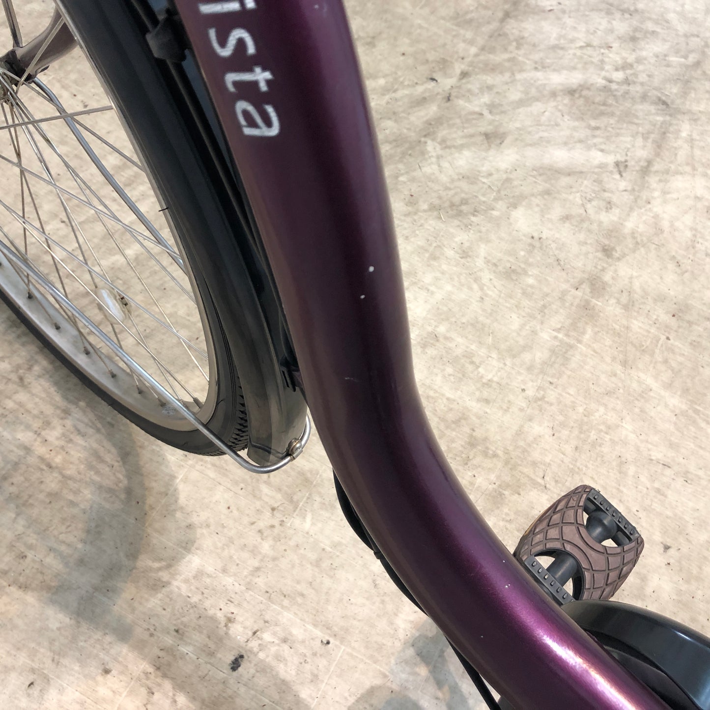 ブリヂストン アシスタ DX パープル 26インチ YP077 【中古車】