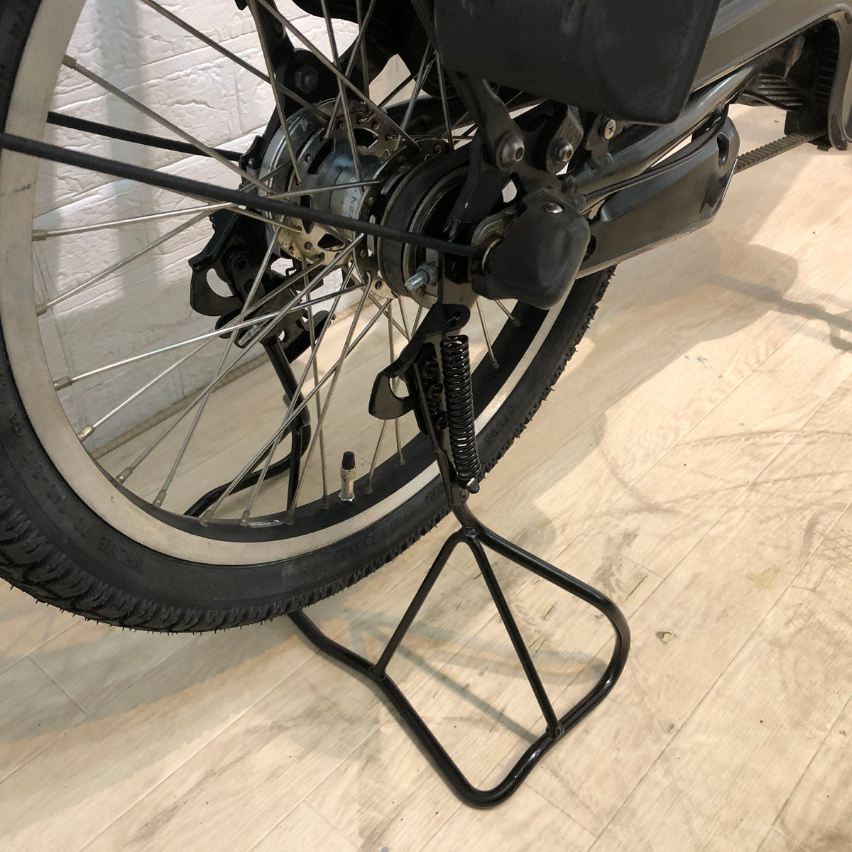 中古電動自転車 ブリヂストン bikke GRI ビッケ グリ グレー 前24×後20インチ YB060 