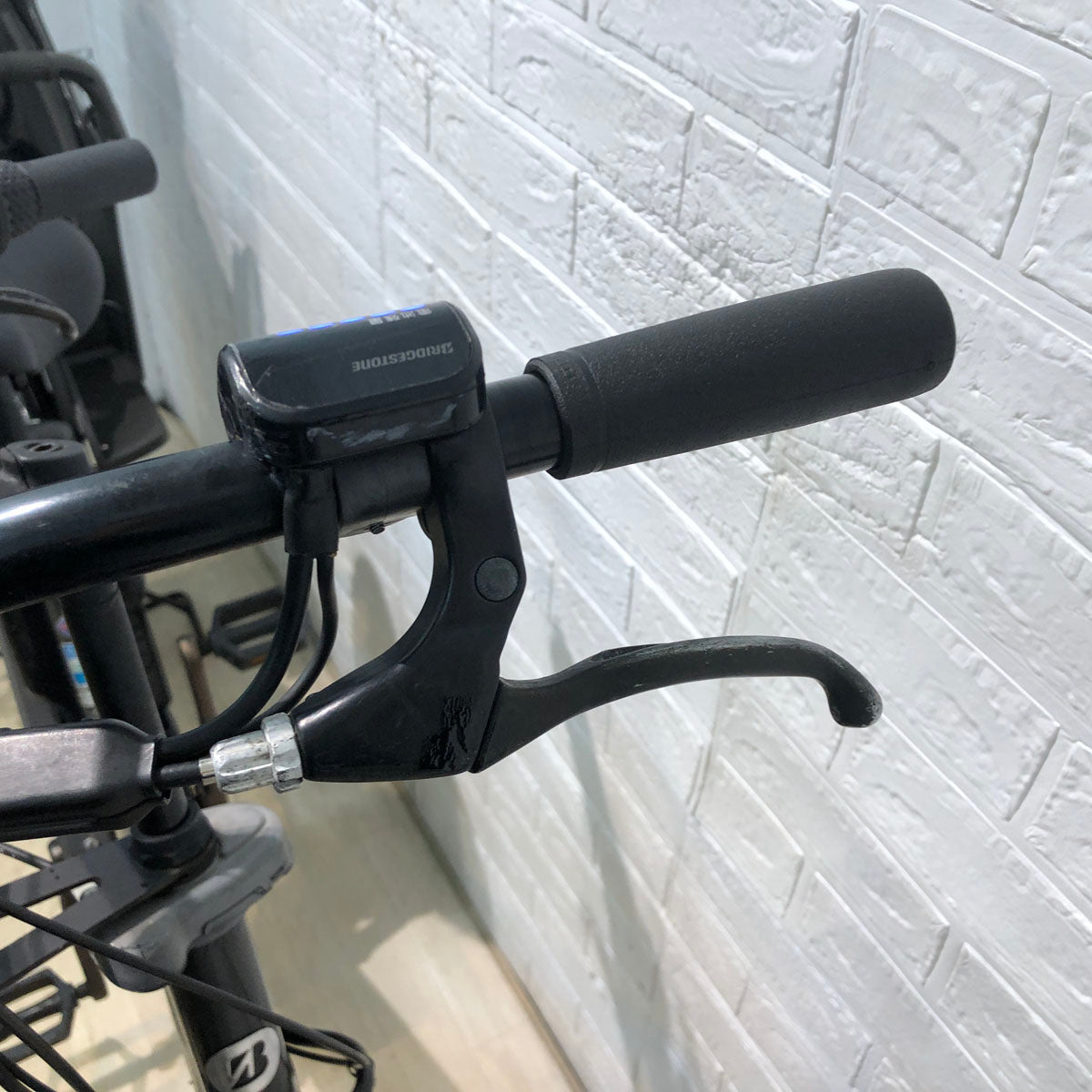 中古電動自転車 ブリヂストン bikke GRI ビッケ グリ グレー 前24×後20インチ YB060 