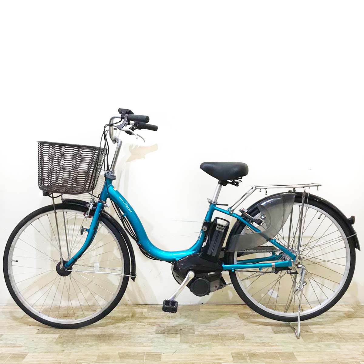 電動自転車 ヤマハ PAS ナチュラ S ブルー 26インチ KW014 【中古車】