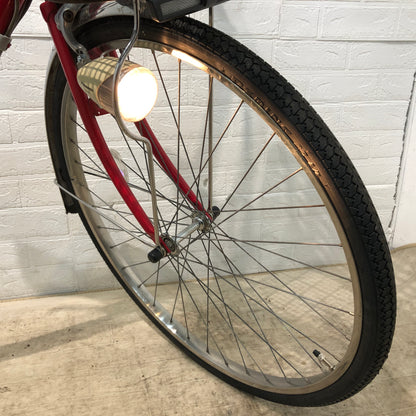 パナソニック ビビ SS レッド 26インチ YP078 【中古車】