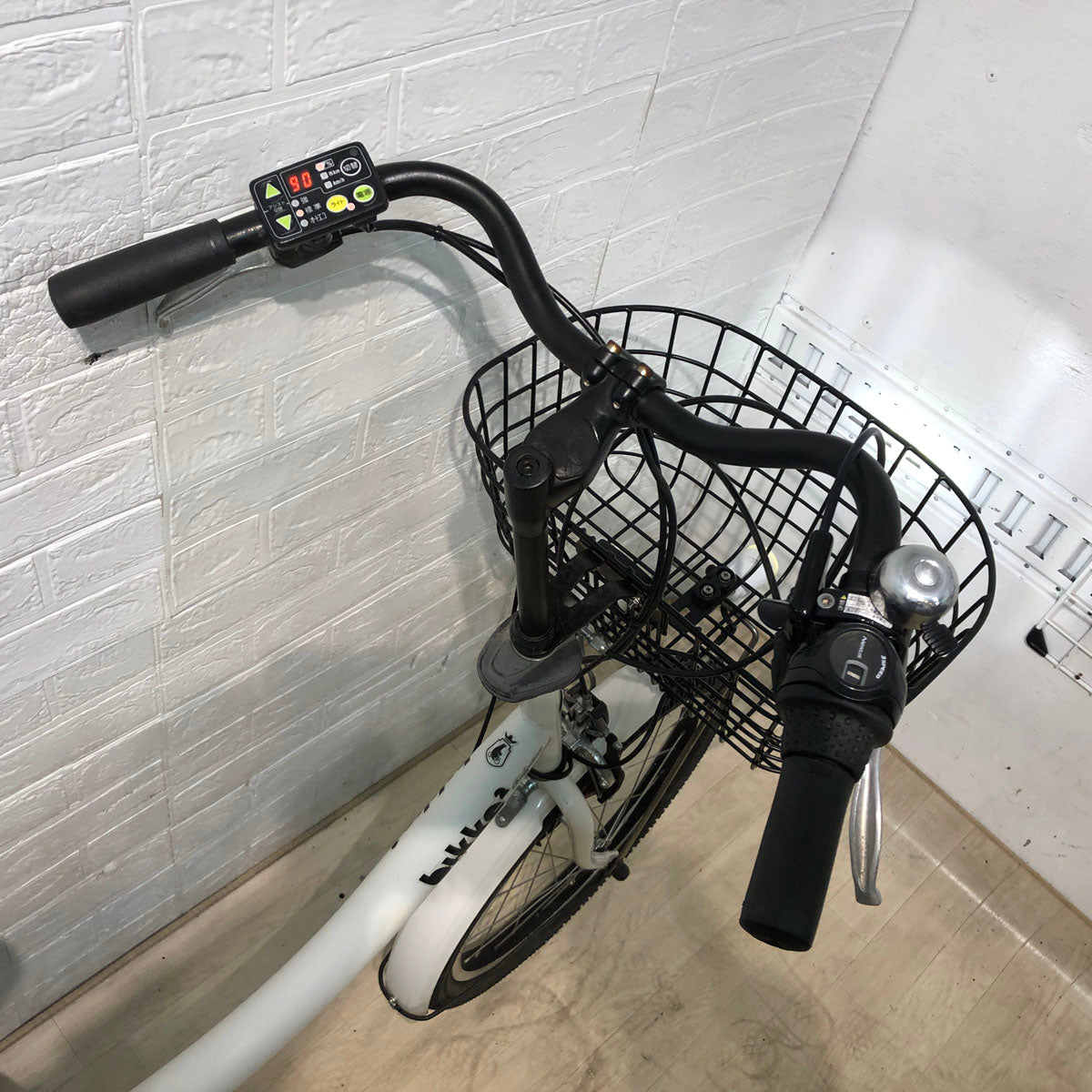 中古電動自転車 ブリヂストン bikke 2 e ビッケ ツー イー ホワイト 20インチ YB057