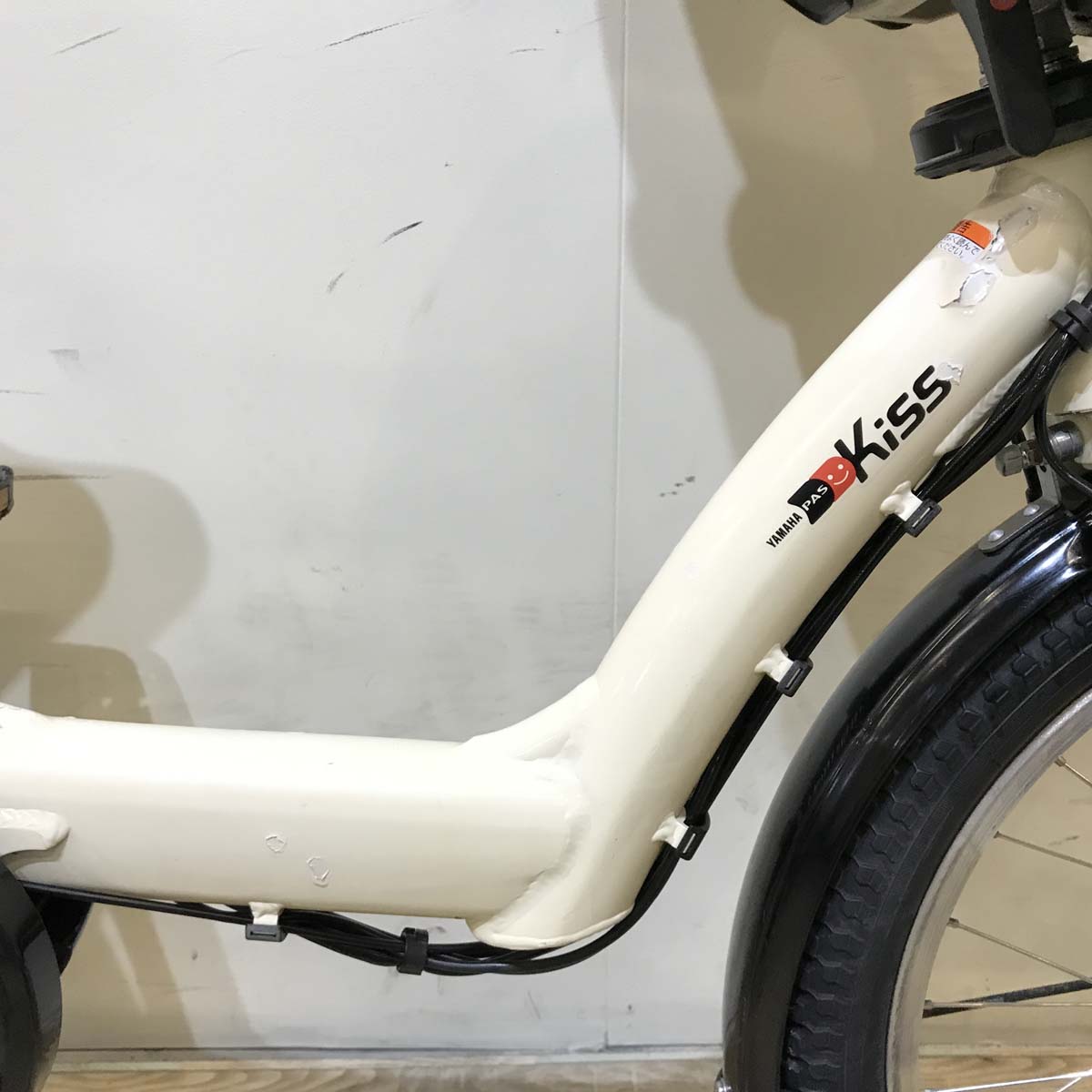 ヤマハ PAS Kiss mini XL パス キッス ミニ XL アイボリー ホワイト 20インチ KW015【中古車】
