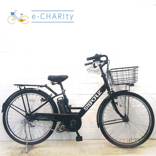ブリヂストン ステップクルーズe ブラック 26インチ YG100 【中古車】