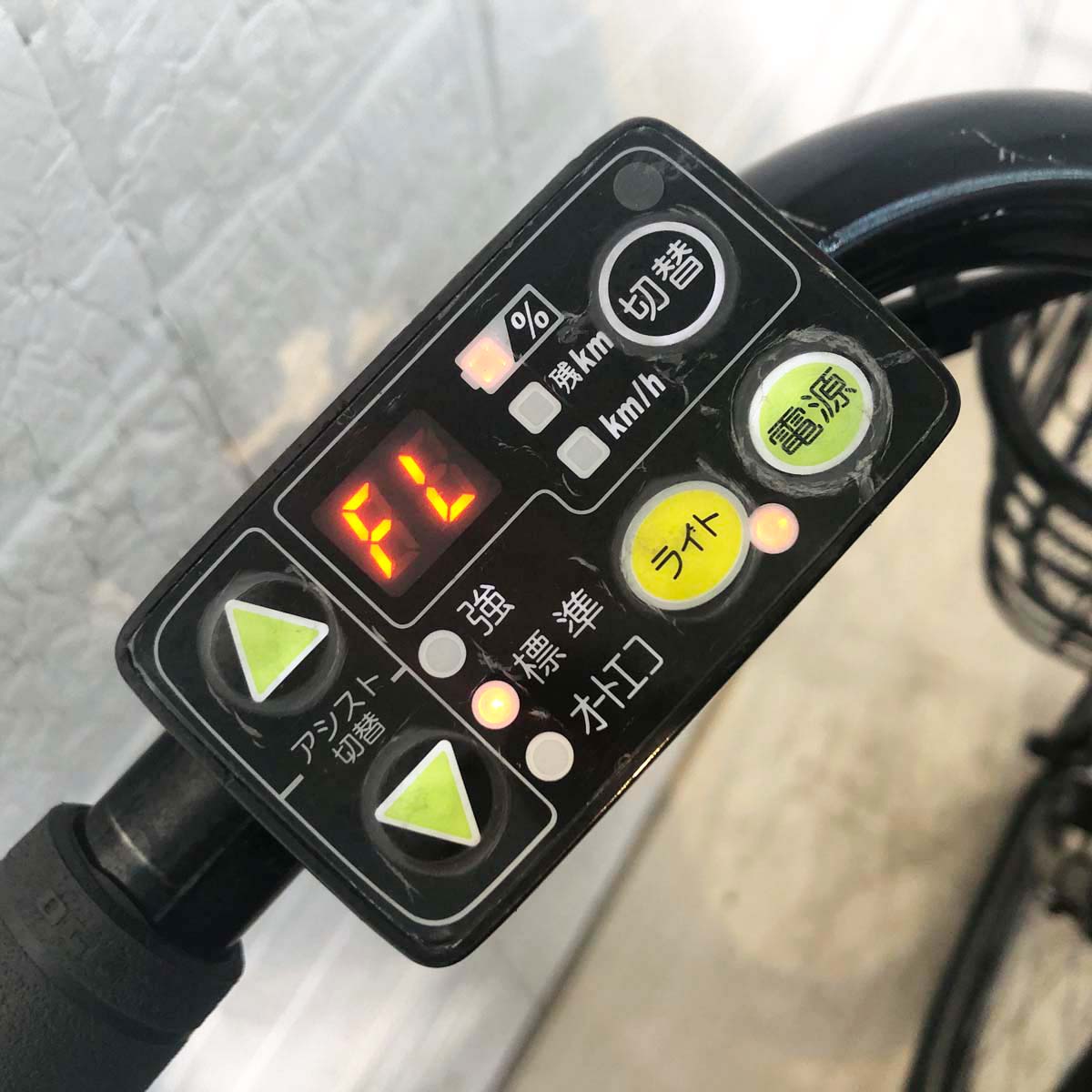 中古電動自転車 ブリヂストン ステップクルーズe ブラック 26インチ YG100