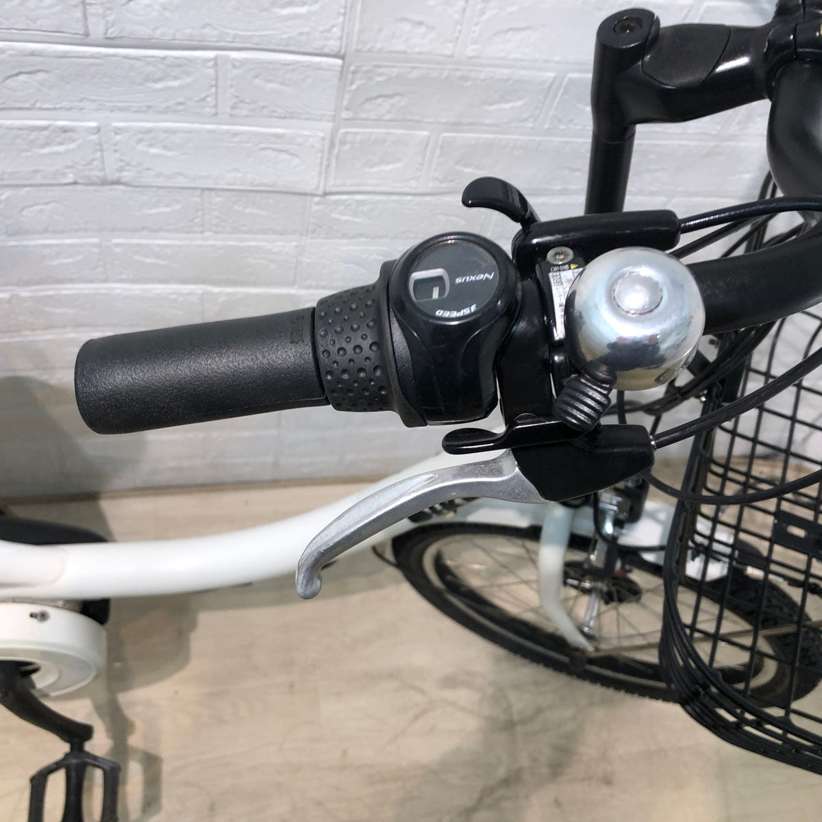 中古電動自転車 ブリヂストン bikke 2 e ビッケ ツー イー ホワイト 20インチ YB057