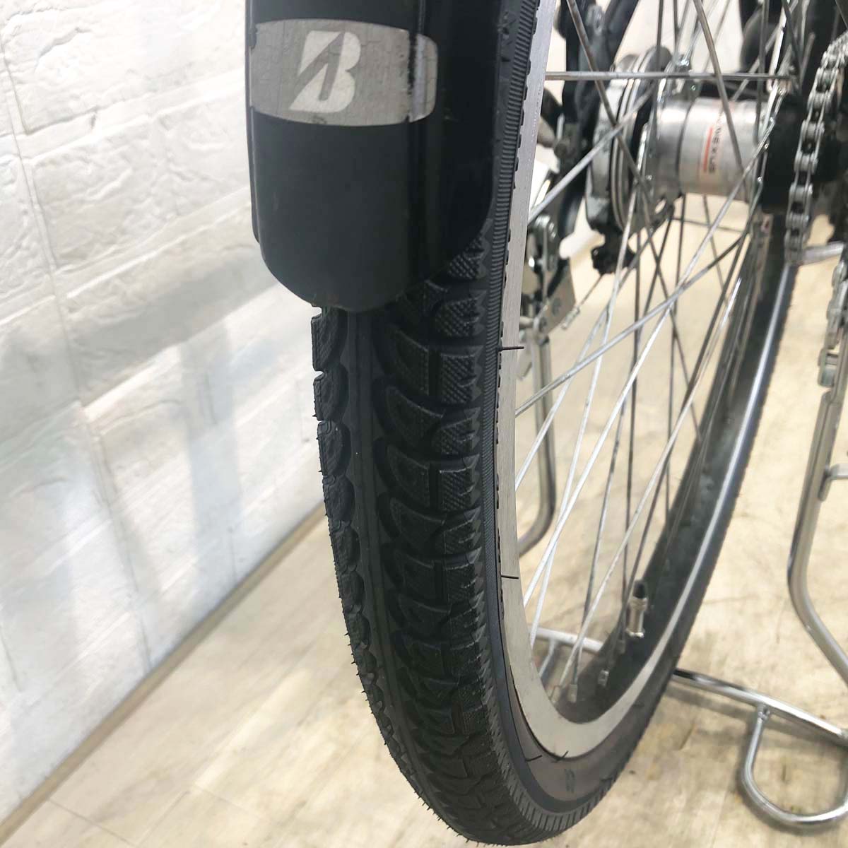 ブリヂストン ステップクルーズe ブラック 26インチ YG100 【中古車】