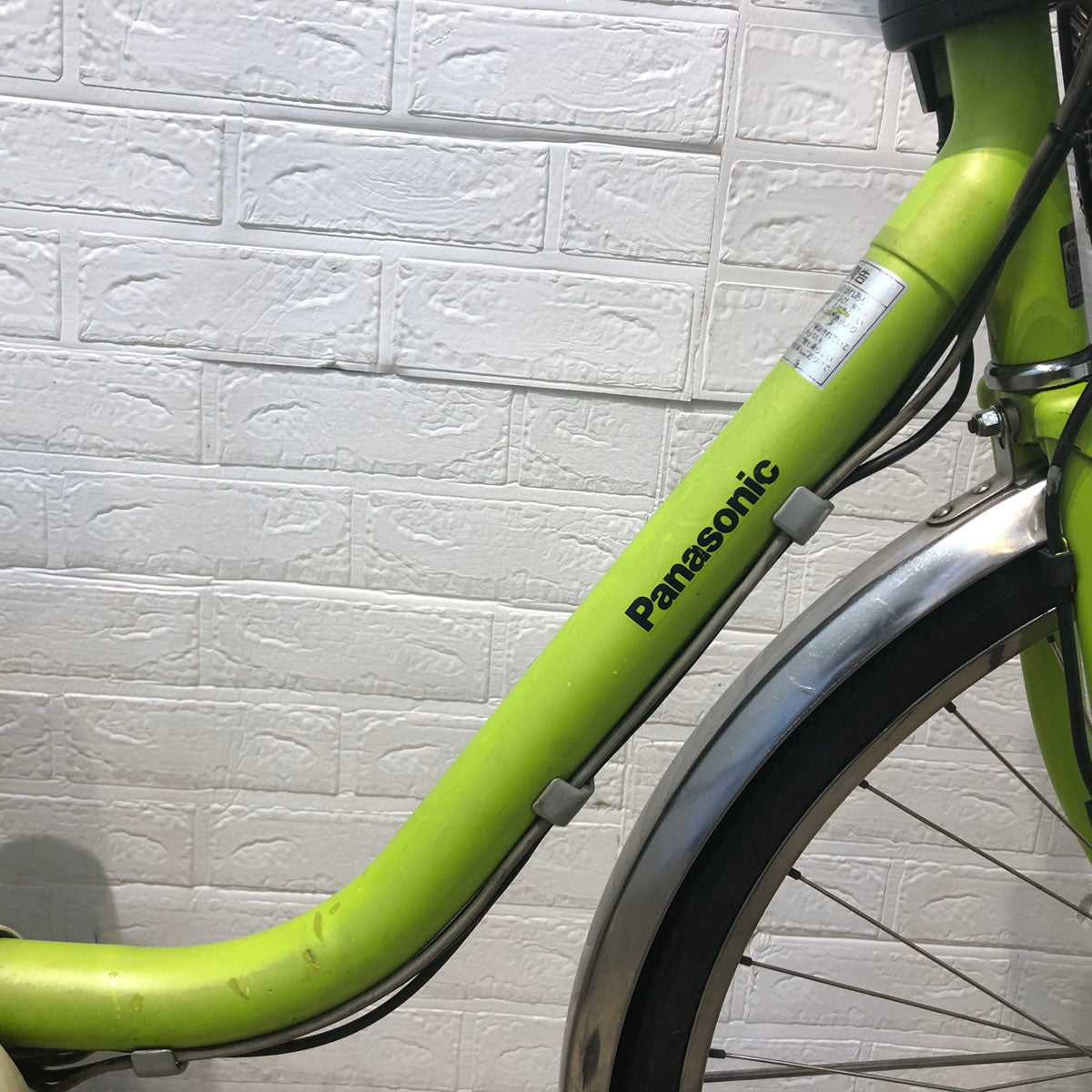 【701】電動自転車 パナソニック ビビ DX 黄緑 グリーン 26インチ 中古電動自転車 パナソニック ビビ DX グリーン 26インチ YX014 – e