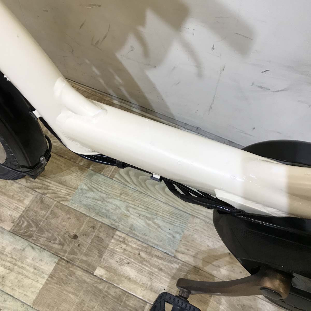 ヤマハ PAS Kiss mini XL パス キッス ミニ XL アイボリー ホワイト 20インチ KW015【中古車】