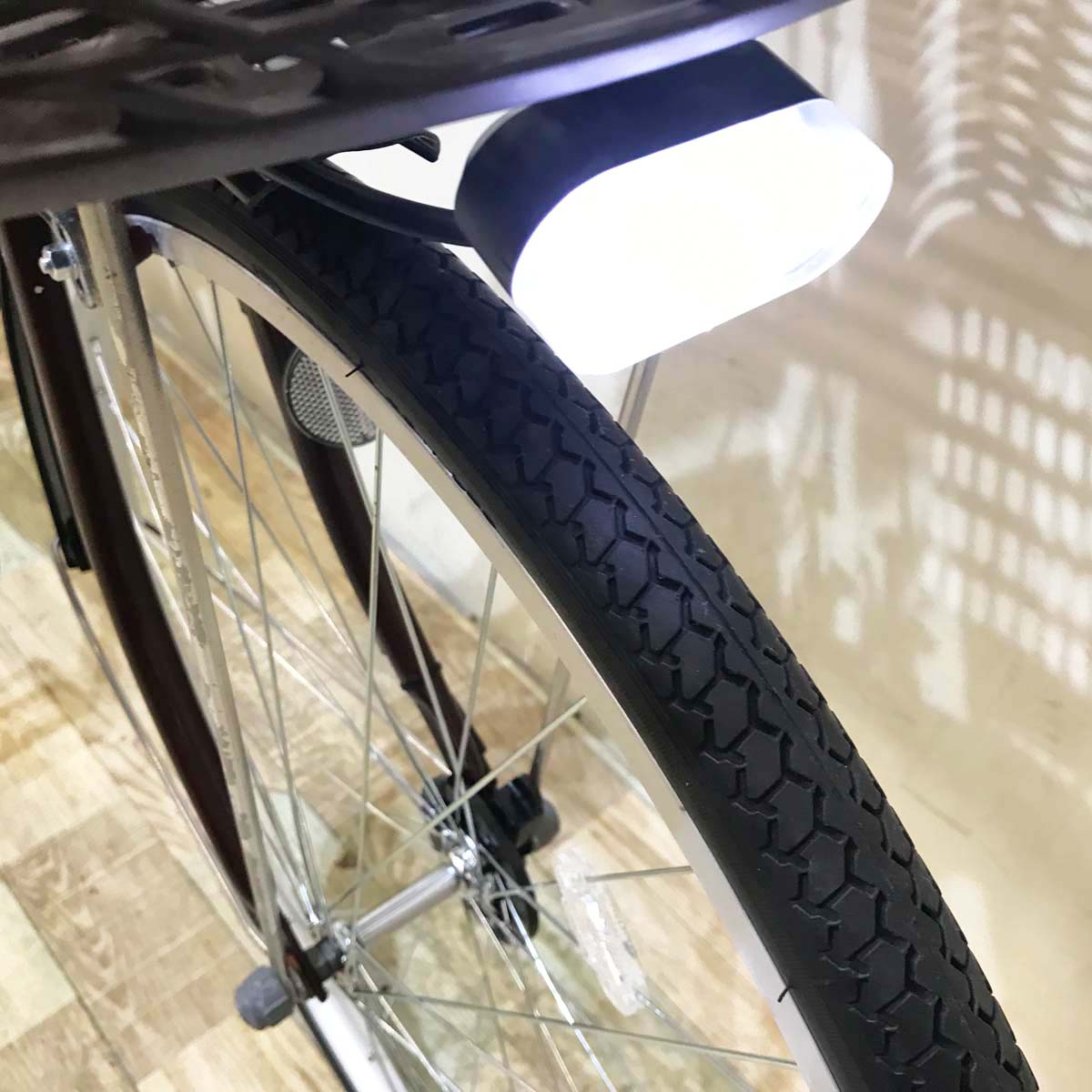 中古電動自転車  ヤマハ PAS ナチュラ S ブラウン 26インチ KA071