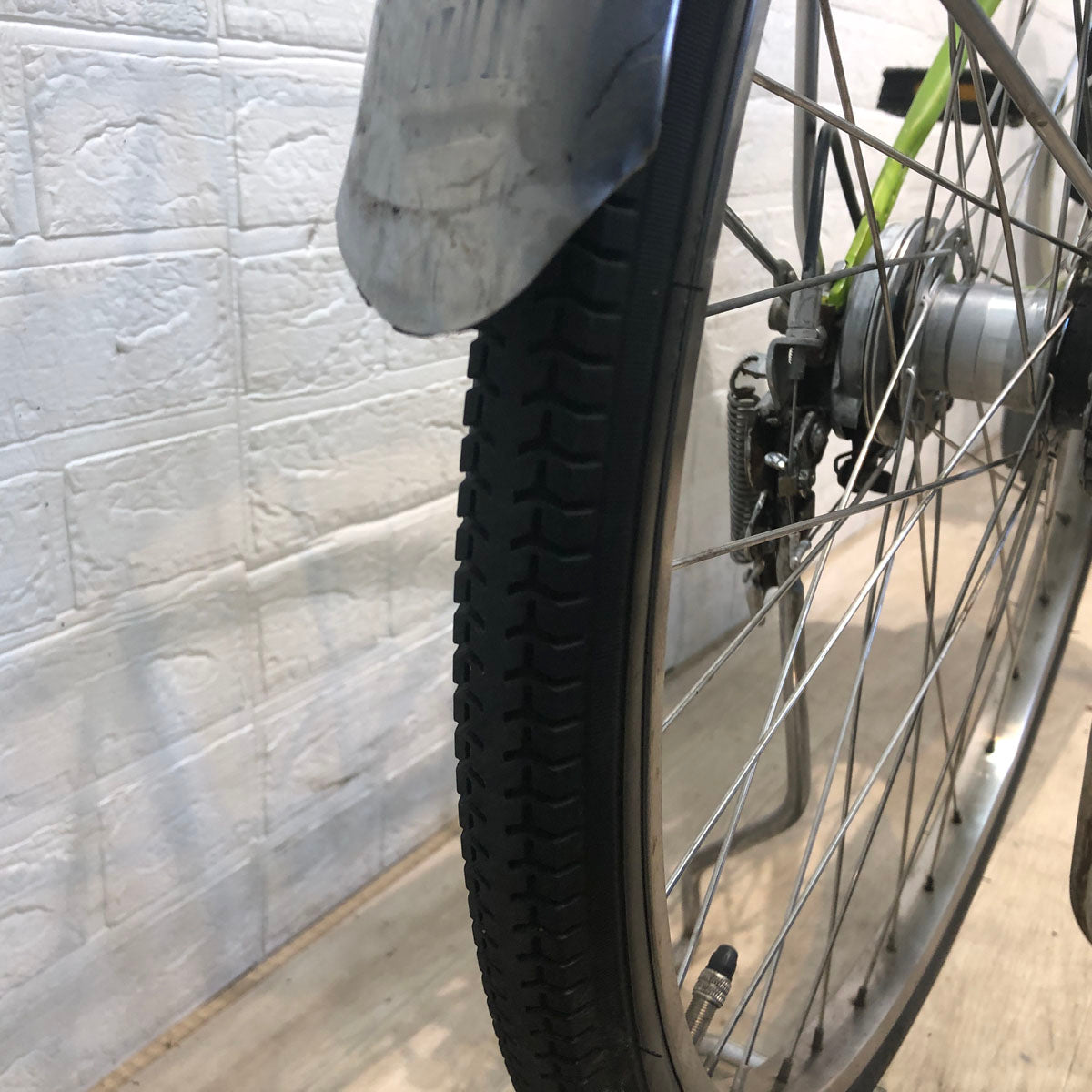 電動自転車 パナソニック ビビ DX グリーン 26インチ YU087 【中古車