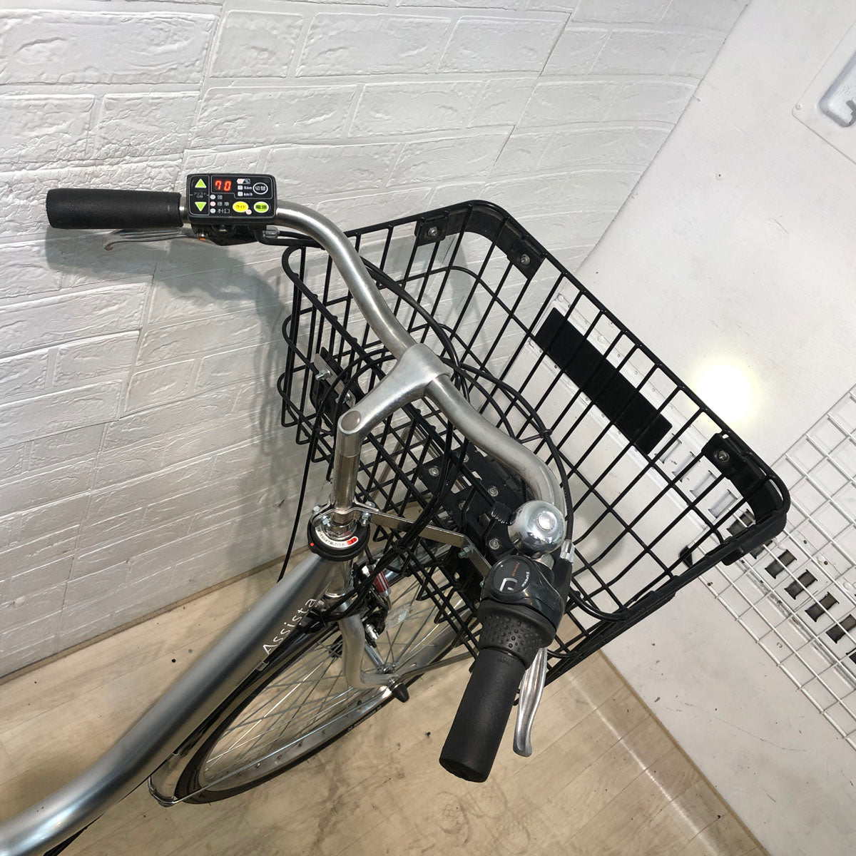 中古電動自転車 ブリヂストン アシスタ ビジネス U型 シルバー 26 