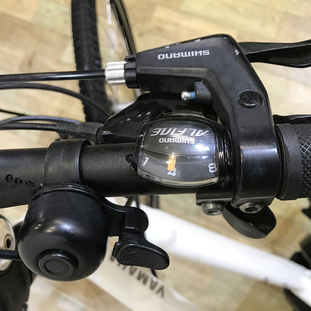 中古電動自転車 ヤマハ PAS Brace  パス ブレイス ホワイト 26インチ KF095