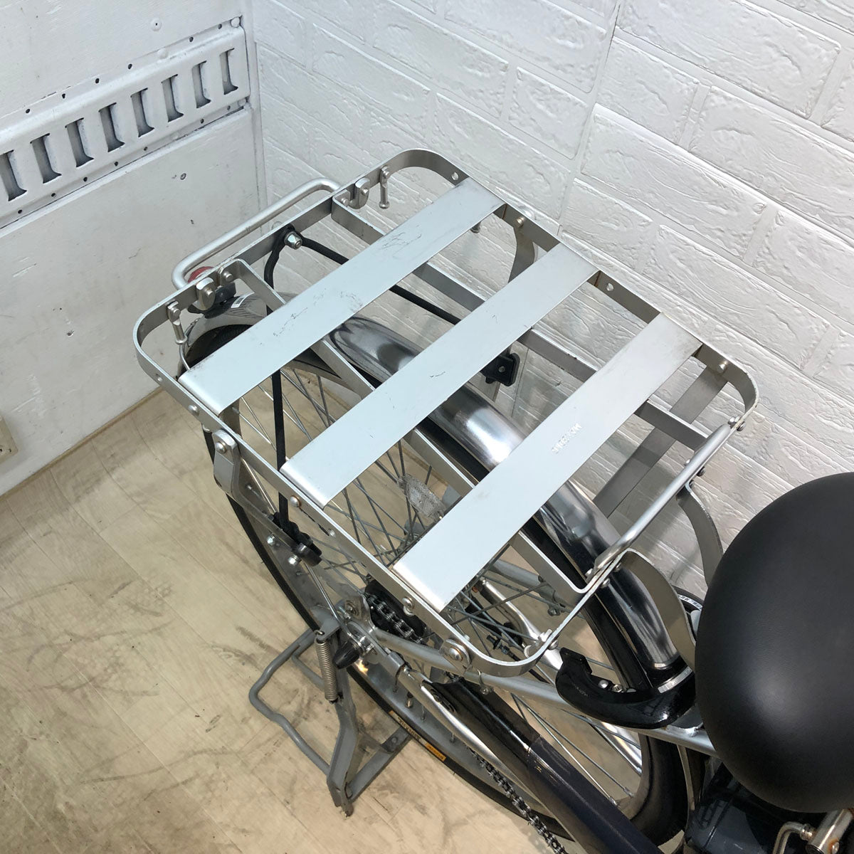 中古電動自転車 ブリヂストン アシスタ ビジネス U型 シルバー 26