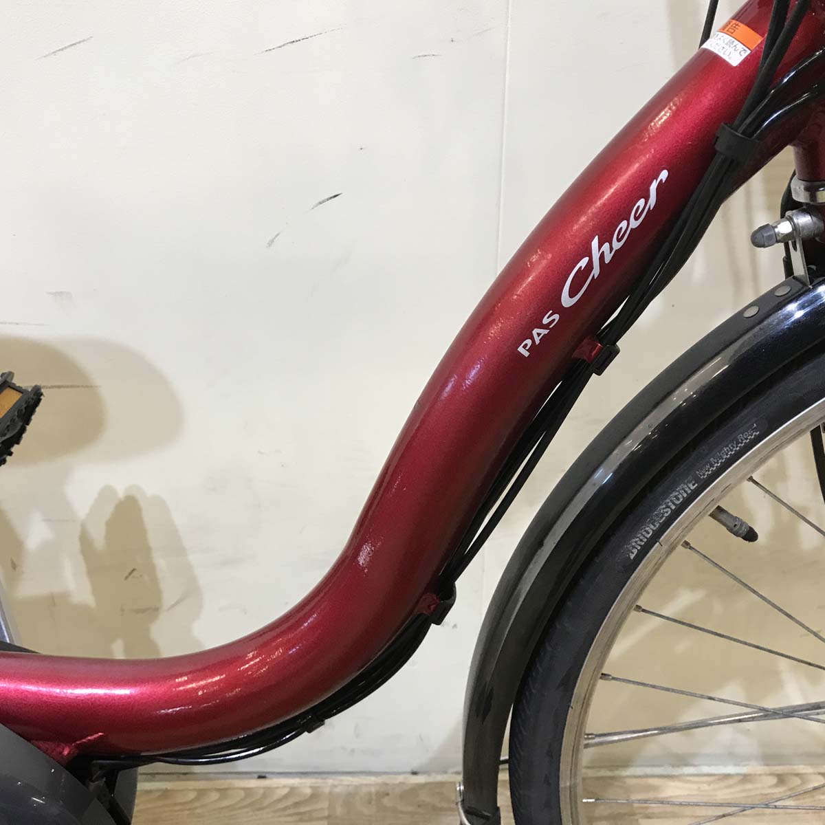 ヤマハ PAS Cheer パス チア レッド 26インチ KA072 【中古車】