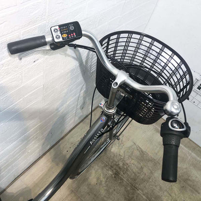 【１万円引き！】ブリヂストン アシスタベーシック シルバー 26インチ YG101 【中古車】